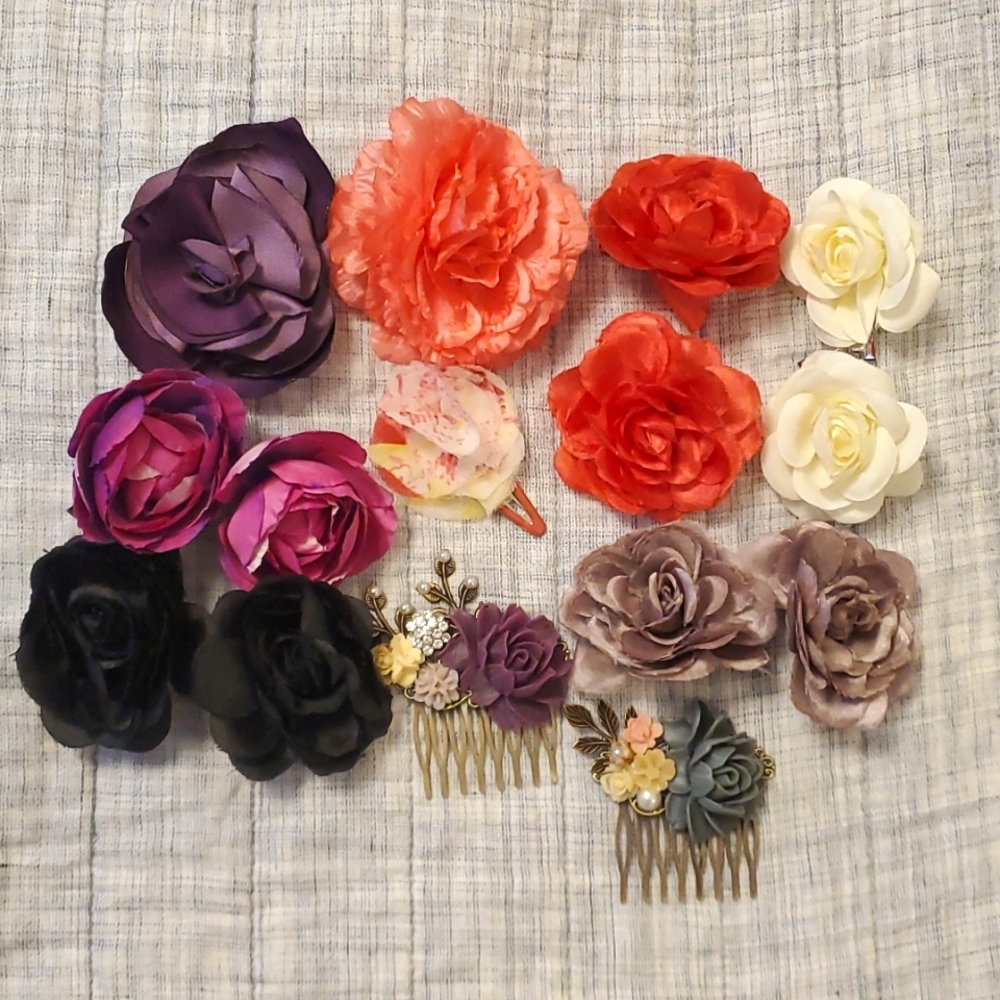 Floral Clips and Haircombs Festival, Fairy, Wedding